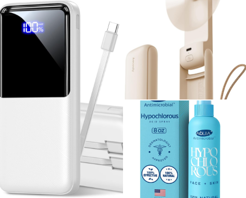 travel must haves 🧳🗺️🛩️✨ cover photo collage
