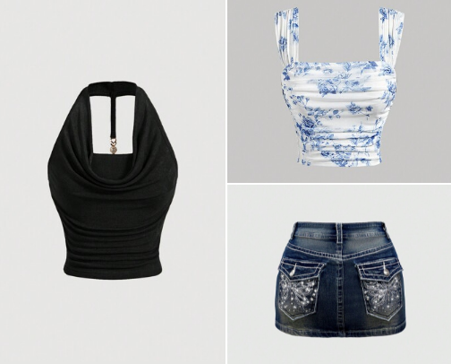 outfit finds cover photo collage