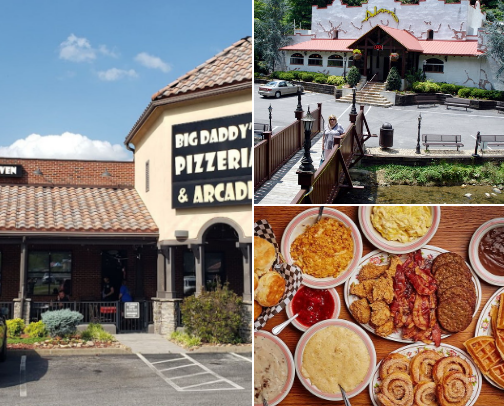 Favorite Places in Pigeon Forge/Gatlinburg, TN! cover photo collage