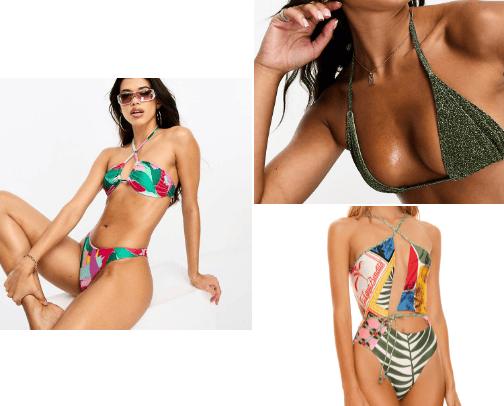 Swimsuit's/Bikini Tops & Bottoms 🌞 cover photo collage