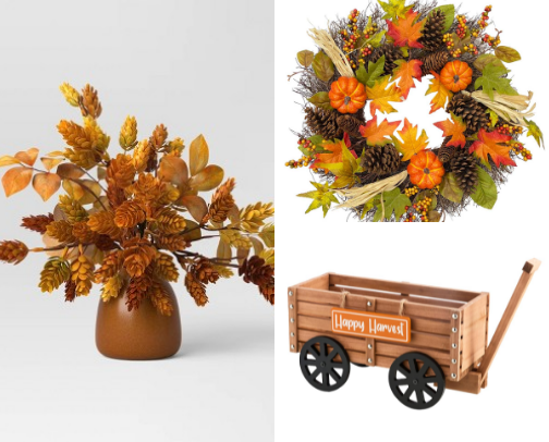 Fall decor cover photo collage