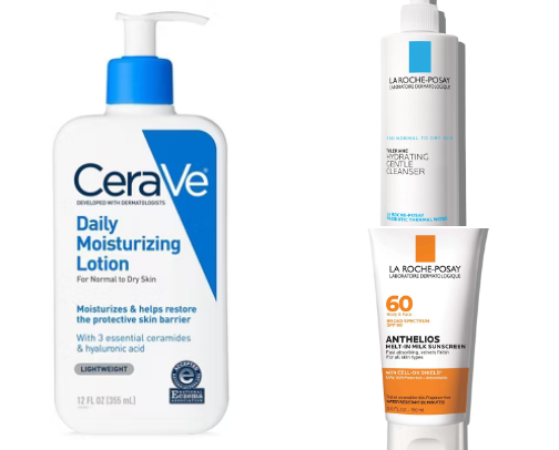 Skin care products 🫧 cover photo collage