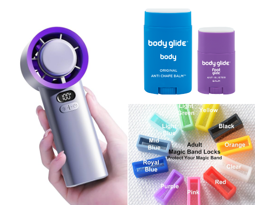 Theme Park Essentials 🏰 🌎 cover photo collage