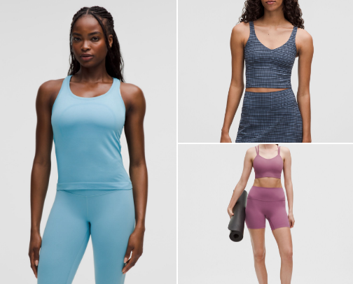 Activewear Faves cover photo collage