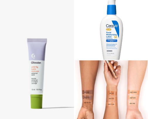 Everyday beauty/skincare recs 💅 cover photo collage