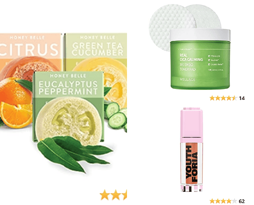 Make-up & Toiletries cover photo collage