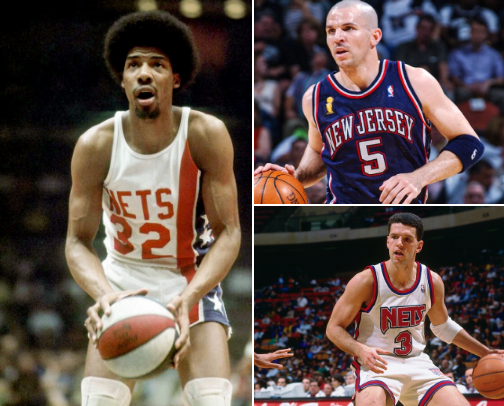 My Favorite NY/NJ/Brooklyn Nets of all time cover photo collage