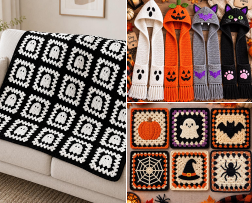 Crochet Patterns cover photo collage