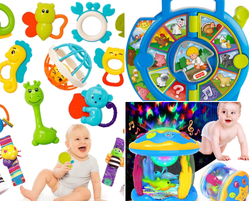 Toddler I Educational Toys I Fun cover photo collage