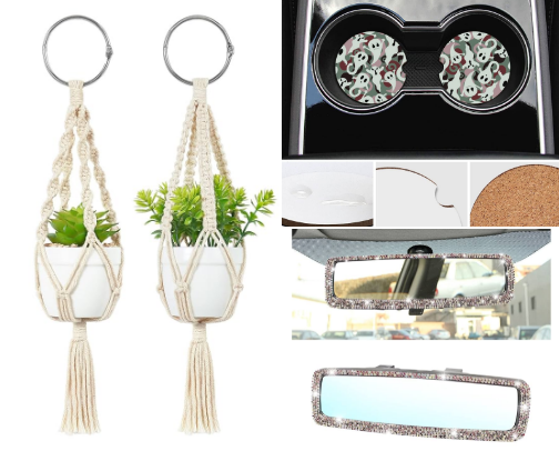 Car decor and necessities🚗 cover photo collage