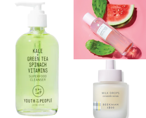 skin care🫧 cover photo collage