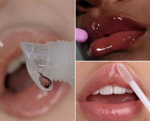 HOLY GRAIL Lip Glosses, Balms, & Oils cover photo collage