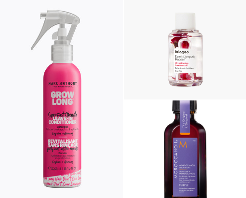 Haircare tried and trues!! 💕 cover photo collage