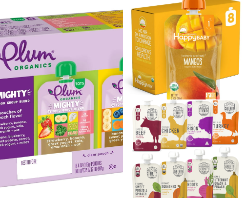 Stock Up & Stress Less: Your Go-To Baby Food Haul 🛒👶 cover photo collage