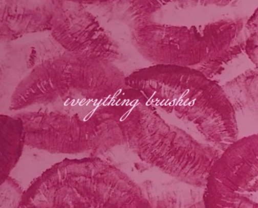 brushes cover photo collage