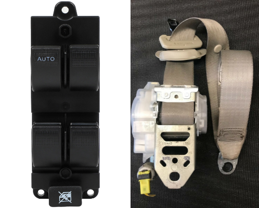 Car parts cover photo collage