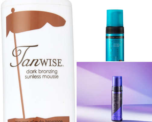 THE RICH TAN LIST : TOP SELF-TANNING & BRONZING PRODUCTS FOR A FOOL-PROOF DEEP GOLDEN TAN (WITHOUT THE UV DAMAGE) cover photo collage