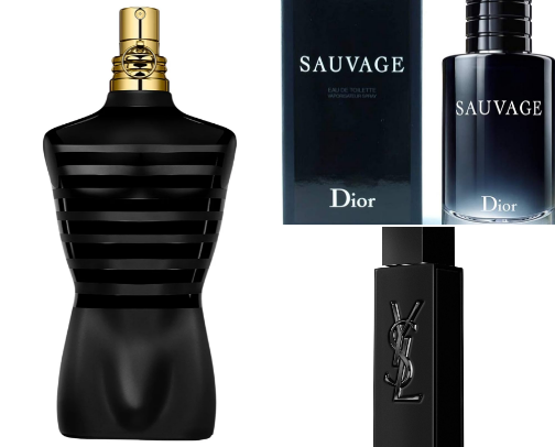 Men's Fragrances cover photo collage