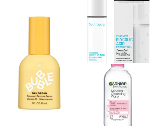 Skincare Faves cover photo collage