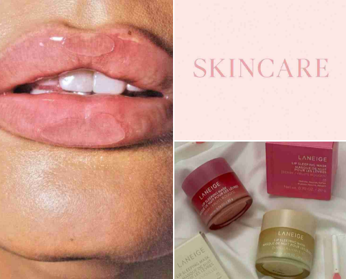 skincare cover photo collage