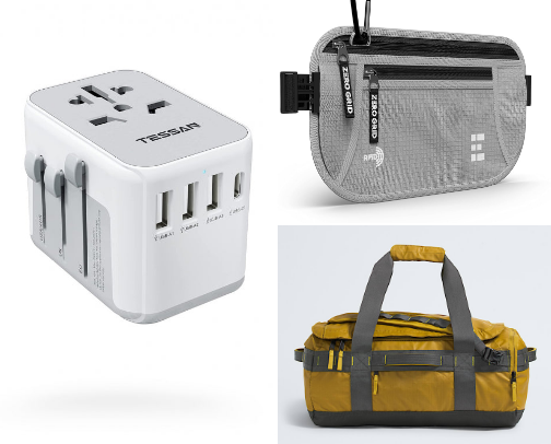 Eurotrip must haves ✈️ cover photo collage