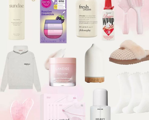Beauty essentials cover photo collage