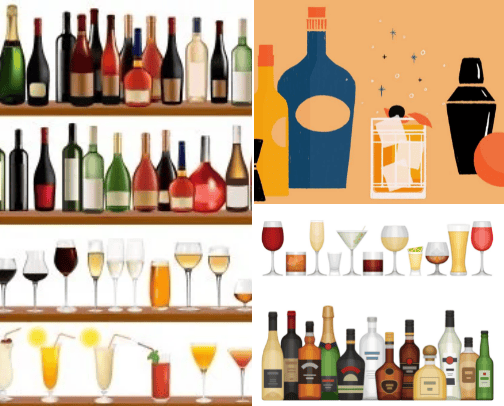 🍹Popular Alcohol Suggestions🍻 cover photo collage