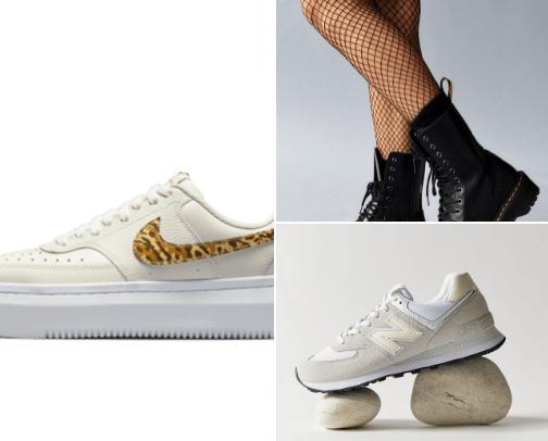Shoes cover photo collage