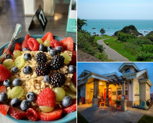 A Day In Brookings, Oregon cover photo collage