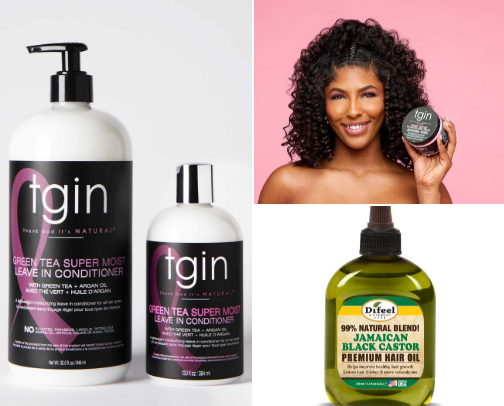 Caring for My Crown: Curly Hair Must-Haves cover photo collage