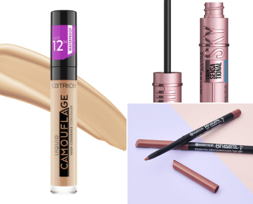 My favourite makeup products cover photo collage