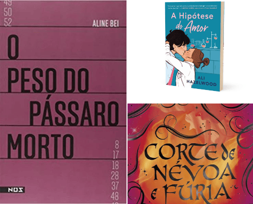 Livros favoritos da vida ❤️ cover photo collage