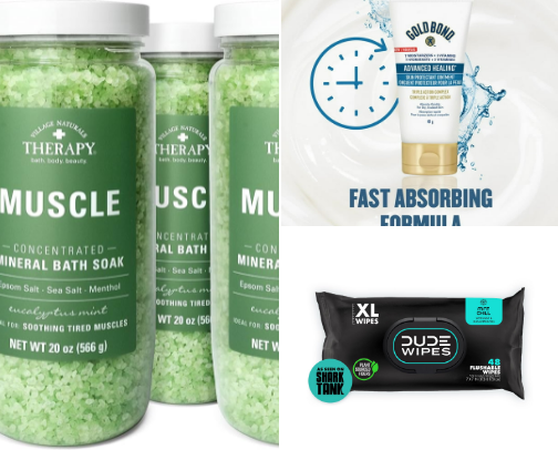 Bath and Body Care cover photo collage