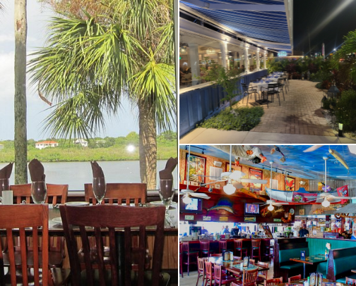 seafood dinners after beach in st.pete area cover photo collage