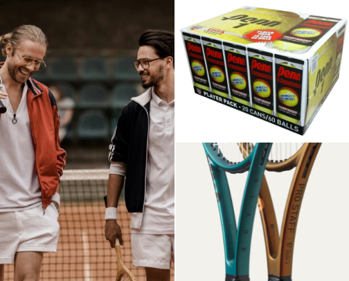 Tennis 🎾 cover photo collage
