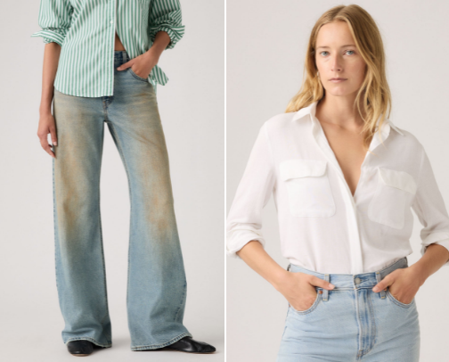 Ultimate Levi’s Women’s Fashion ✨ cover photo collage