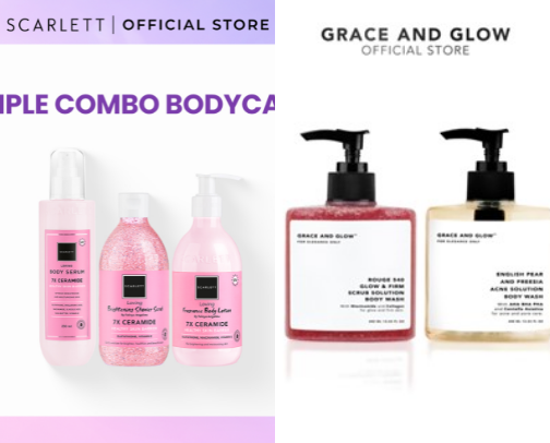 Body care cover photo collage