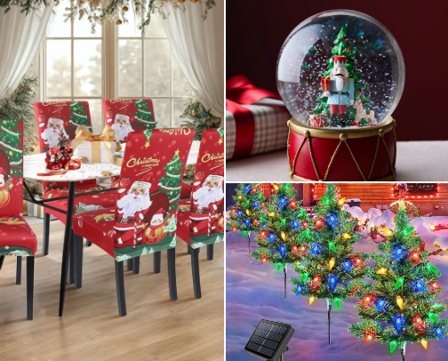 We deserve cute Christmas decors ✨ cover photo collage