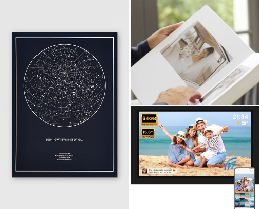 Unique Christmas Gifts For Your Loved Ones cover photo collage