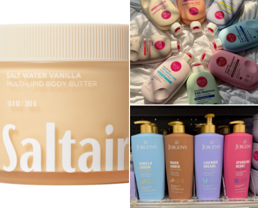Wash, Scrub, Moisturise🧼🫧🧴🍯 cover photo collage