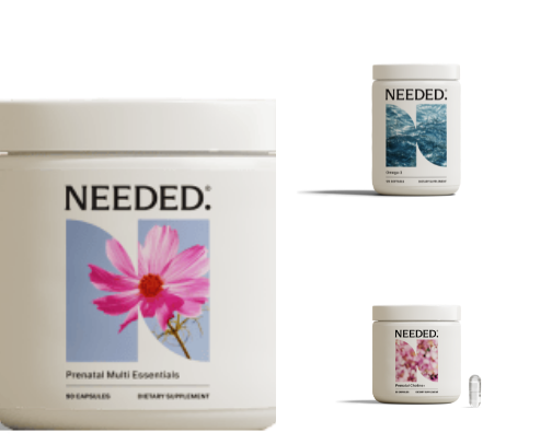 20% Off Needed Vitamins & Nutrition - Great for Fertility, Pregnancy  & Postpartum cover photo collage