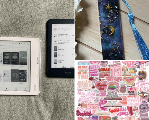 Gift Ideas for Readers, Romantics and Daydreamers cover photo collage
