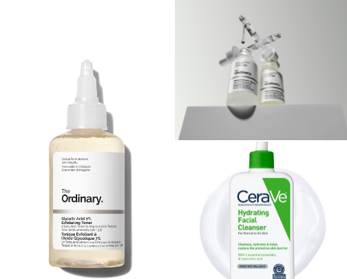 Skincare Staples Dermatologists Love🩵 cover photo collage