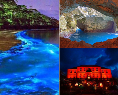 Historical & Beautiful Places Jamaica cover photo collage