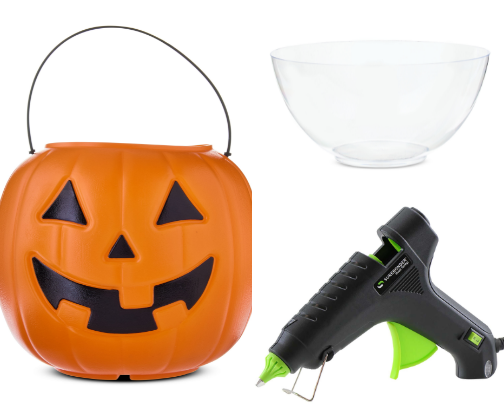 DIY Trick Or Treat Station cover photo collage