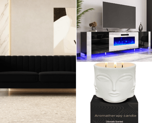 Stylish Inspirations: Living Room Décor Ideas for Every Home cover photo collage