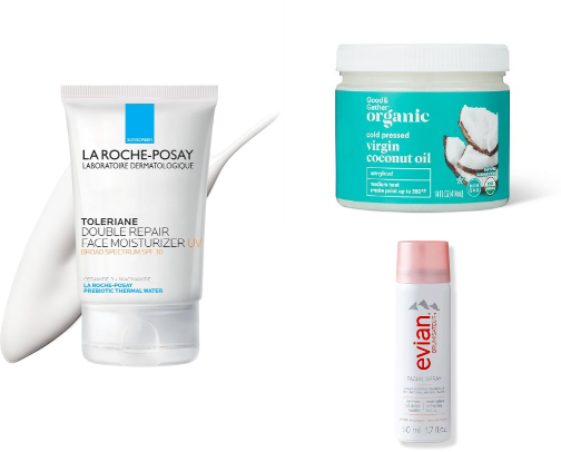 Skincare for dry/super sensitive skin cover photo collage