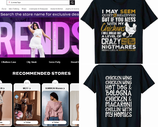 Clothes cover photo collage