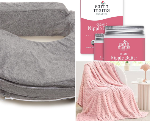My Hospital Bag Essentials cover photo collage