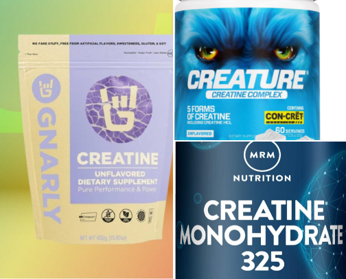 Best Creatine Monohydrate: Top Powders, Capsules, & Gummies 🍼➡️💪 cover photo collage